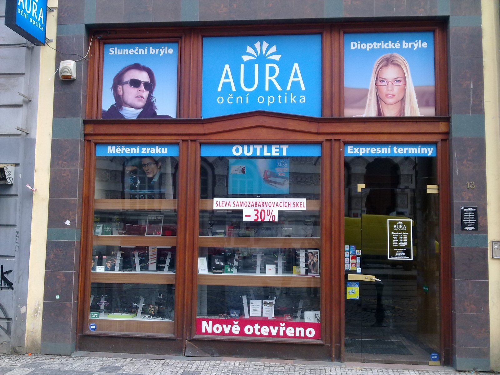 Aura oční optika – Outlet