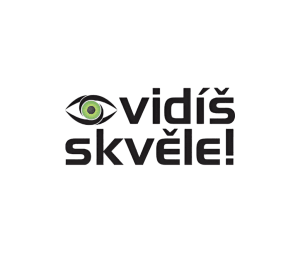 Logo Oční optika Vidíš skvěle!